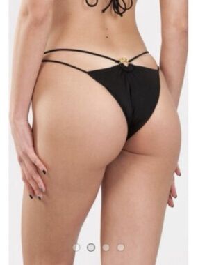 Agent Provocateur Cee-Cee Black Bikini brief Size 2